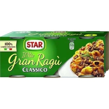 SOS STAR GRAN RAGU CARNE 3X100 GR