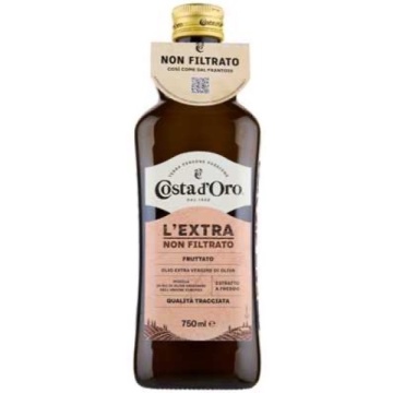 ULEI COSTA DORO EXTRAVIRGIN NEFILTRAT 750 ML