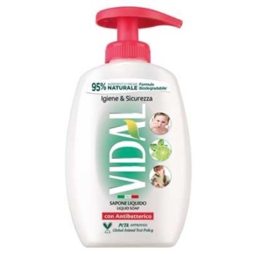 VIDAL SAPUN LICHID ANTIBACTERIAN 300 ML