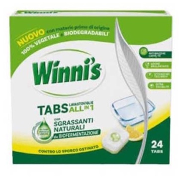 WINNI'S TABLETE PENTRU MASINA DE SPALAT VASE 24 BUC