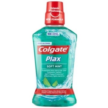 APA DE GURA PLAX VERDE ANTIPLACA MENTA DELICATA 500 ML