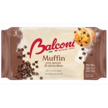 BALCONI MUFFIN PICATURI CIOCOLATA 240 GR