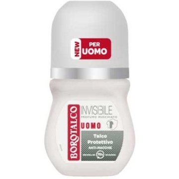 BOROTALCO DEODORANT ROLL-ON BARBAT INVIZIBIL 50 ML