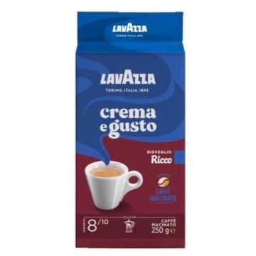 CAFEA LAVAZZA CREMA E GUSTO RICCO 250 GR