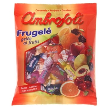 CARAMELE AMBROSOLI JELEU FRUCTE 130 GR