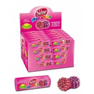 CARAMELE DUFOUR EXPO STICK MORABON FRUIT 19 GR