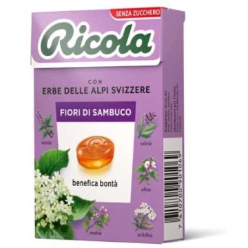 CARAMELLE RICOLA FLORI DE SOC 50 GR