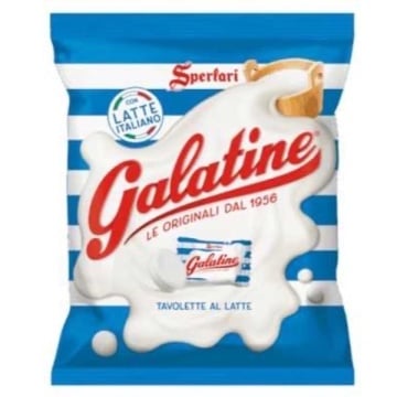 CARAMELLE SPERLARI GALATINE LAPTE 125 GR