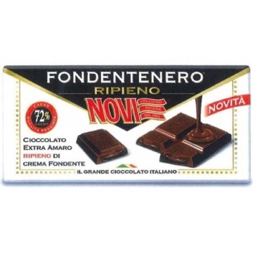CIOCOLATA NOVI TABLETA FONDANT NEGRU 105 GR