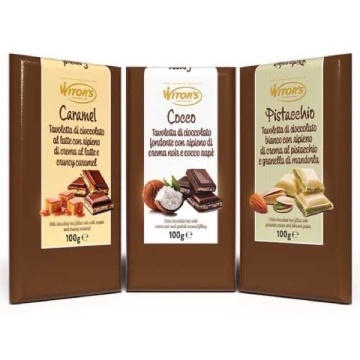 CIOCOLATA WITORS TABLETA UMPLUTA ASORTATA 100 GR