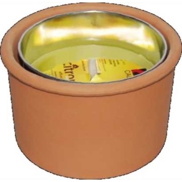 CITRONELLA TORTA TERACOTA 12X8 CM