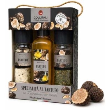COLLITALI SET CADOU TRUFĂ & ULEI CU TRUFĂ 85 G + 100 ML