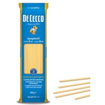 DE CECCO SPAGHETTI NR.12 500 G