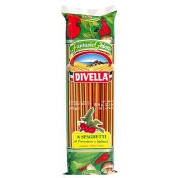 DIVELLA NR 08 SPAGHETTI TRICOLORE 500 GR