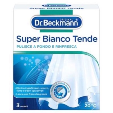 DR BECKMANN SUPER ALB PENTRU PERDELE 3 BUC