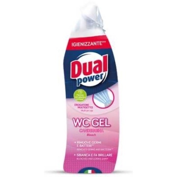 DUAL POWER WC GEL CU INALBITOR 700 ML