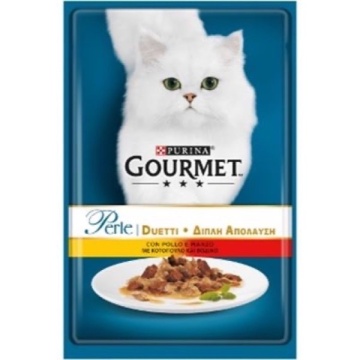GOURMET PERLE DUETTO PUI SI VITA 85 GR