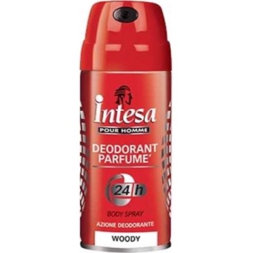 INTESA DEODORANT SPRAY WOODY ROSU 150 ML