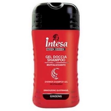 INTESA SAMPON SI GEL DE DUS GINSENG NEGRU 250 ML