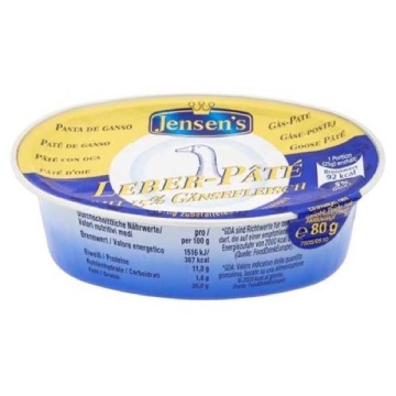 JENSENS PATE DE GASCA 80 GR