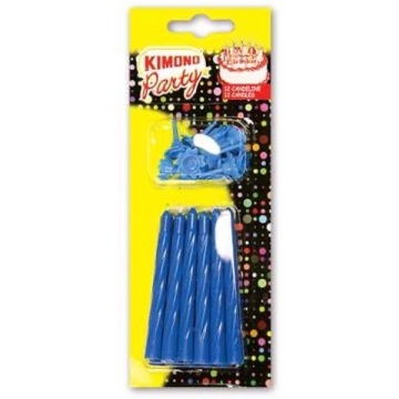 KIMONO CANDELE COMPLEANNO ALBASTRE X12