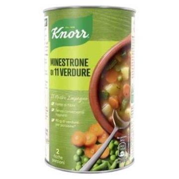 KNORR DOZA METALICA MINESTRONE DE LEGUME 535 GR