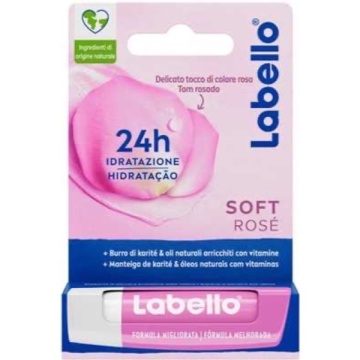 LABELLO BALSAM BUZE SOFT ROSE NOU 2023/24 FORMULA 24H