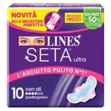 LINES ABSORBANTE SETA ULTRA CU ARIPIOARE