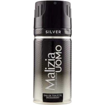 MALIZIA UOMO DEODORANT SPRAY SILVER 150 ML