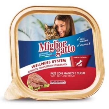 MIGLIOR HRANA PISICA TAVA VITA SI INIMA 100 GR