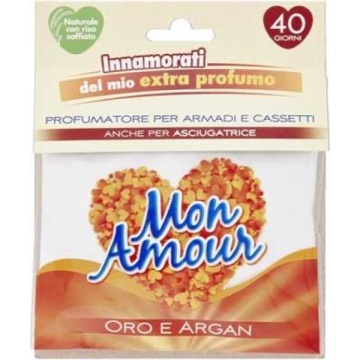 MON AMOUR SACULETI PARFUMATI AURIU PENTRU SERTARE