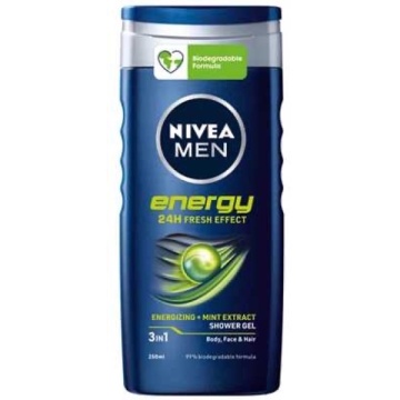 NIVEA SAMPON SI GEL DE DUS MEN ENERGY 250 ML
