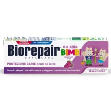 PASTA DE DINTI BIOREPAIR JUNIOR KIDS 0-6 STRUGURI 50 ML