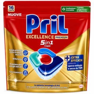 PRIL TABLETE EXCELL PREMIUM 5IN1 16 BUC