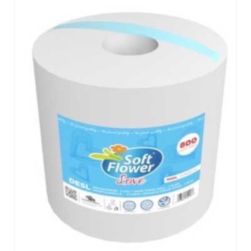 PULIUNTO SOFT FLOWER 1 ROLA 800 STRATURI 1.5 KG