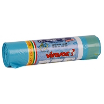 SAC MENAJ ALBASTRU MANERE 50X60 X15