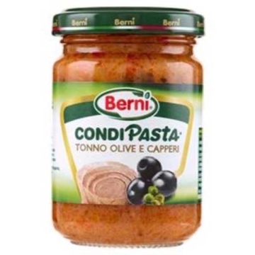 SOS PENTRU PASTE TON MASLINE CAPERE BERNI 130 GR