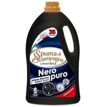 SPUMA DI SCIAMPAGNA DETERGENT LICHID NEGRU PUR 36 SPALARI