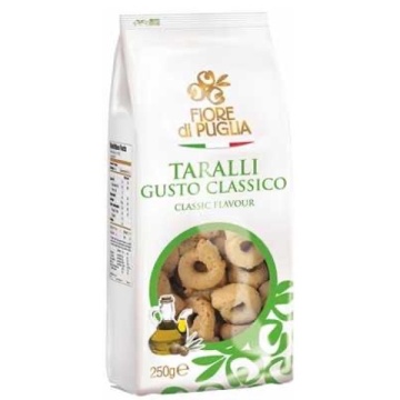 TARALLI FIORE DI PUGLIA CLASICE 250 GR