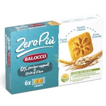 BISCUITI BALOCCO ZEROPIU CLASIC FARA ZAHAR 230 GR