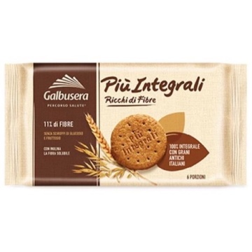 BISCUITI GALBUSERA PIU INTEGRALI FROLLINI 330 GR