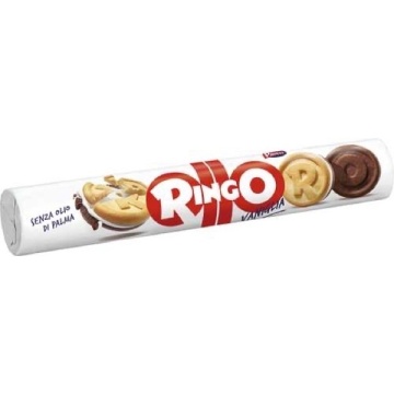 BISCUITI RINGO TUB VANILIE 165 GR