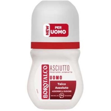 BOROTALCO DEODORANT ROLL-ON BARBAT AMBRA 50 ML