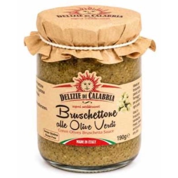 BRUSCHETTA MASLINE VERZI DELIZIE CALABRIA 90 GR