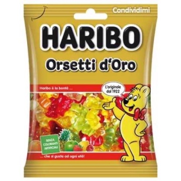 CARAMELLE HARIBO URSULETI DE AUR 175 GR