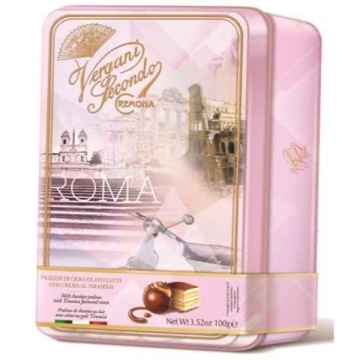CIOCOLATA VERGANI MONUMENT ROMA TIRAMISU 100 GR