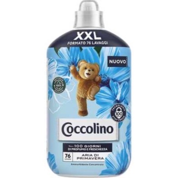 COCCOLINO BALSAM RUFE CONCENTRAT ALBASTRU PRIMAVARA 76 SPALARI 1750 ML
