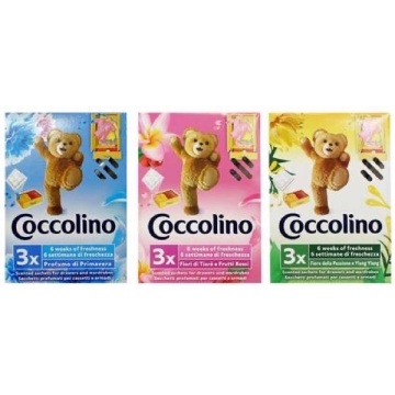 COCCOLINO SACULETI PARFUMATI ASORTATI 3 BUC