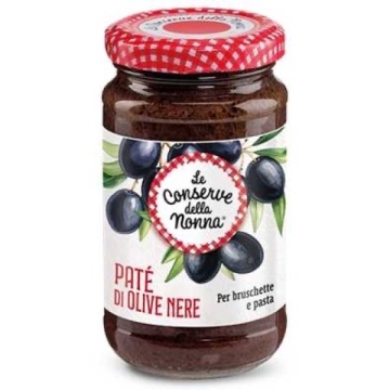 CREMA PATE MASLINE NEGRE NONNA 190 GR