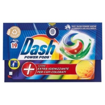 DASH PODS ECODOZE IGIENIZANT-COLOR POWER 19 BUC